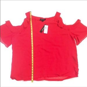 Context Women’s Cold Shoulder Blouse, size 3X